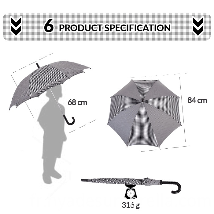 Parapluie de sécurité automatique ouvert pour enfants de garçon Boy Safety Reflective Auto Open Kids Umbrella